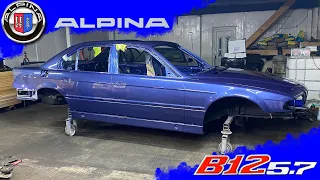 Alpina B12 5.7 Restoration - Part 10 She's Back!