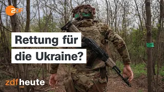 Was die US-Militärhilfen für die Ukraine bedeuten | heute journal