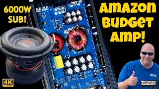 Can this $60 Amazon Amp Power a 6000 watt SUBWOOFER?