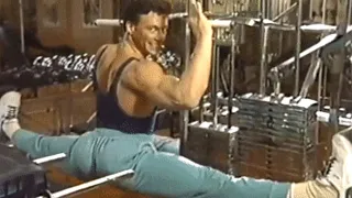 BLOODSPORT "Van Damme Training + Interview" (1988)