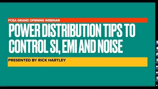 Power Distribution Tips To Control SI, EMI and Noise-Rick Hartley