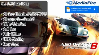 Asphalt 8 Old Version 3.5.0j Mega Mod Download. Easy steps. 100% Working