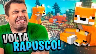 RAPUSCO FUGIU! E AGORA!? - MINECRAFT #47