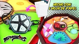 DIY Los Nuevos Miráculous de Ladybug | Como hacer el prodigio de La Tortuga activado de Carapace