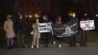 Студенти Дніпра влаштували мітинг за легалізацію медичного канабісу