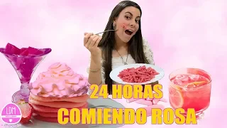 24 HORAS COMIENDO ROSA  🎀 MARTINA