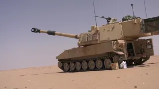 M109 Paladin   155 мм самоходная гаубица изнутри