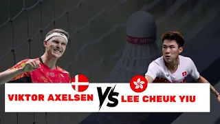 Thomas & Uber Cup 2024 || Victor Axelsen( DEN) VS Lee Cheuk Yiu (HK)