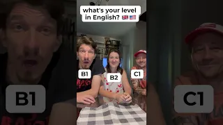 What's your level in English? A1/A2? B1/B2? C1/C2? Check this video! 👀 🇺🇸 🇬🇧