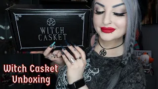 Witch Casket - Monthly Subscription Box Unboxing -  January 2023