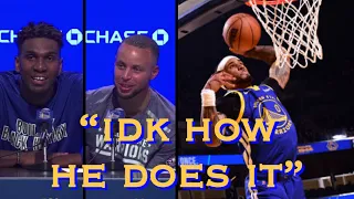 📺 Gary Payton II best dunker on Warriors? Wiggins “be acting old sometimes”; “Klay’s gonna get mad”