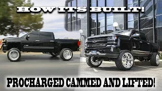 BUILDING A DREAM TRUCK!! 2016 CHEVY SILVERADO ON 24X14S MAGNACHARGED! (LOTS OF HP)