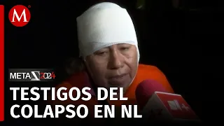 "Se vino todo encima": Asistentes relatan cómo fue el colapso del escenario en San Pedro