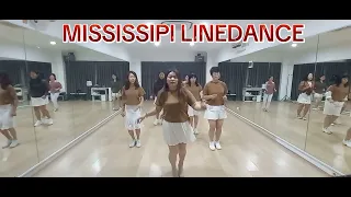 MISSISSIPI LINEDANCE/ Choreo Caecilia Maria Fatruan(INA) - January 2024/  Demo By Lily Linedance