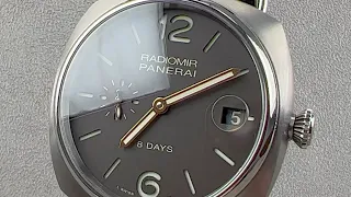 Panerai Radiomir 8 Days PAM 346 Panerai Watch Review