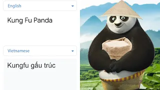 Kung Fu Panda in different languages meme | Part 2