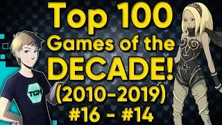 TOP 100 GAMES OF THE DECADE (2010-2019) - Part 29: #16-14