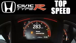 2018 Civic Type R (320hp) Acceleration 0-280 km/h Top Speed
