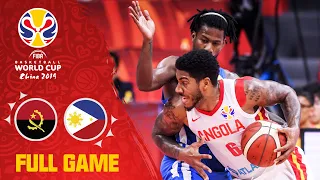 Angola v Philippines was a tough fought battle! - Full Game - FIBA Basketball World Cup 2019