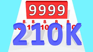 NUMBER MASTER — UP TO 210K Final Score (Math, Level Up, Gameplay*)