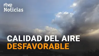 VOLCÁN LA PALMA: La CALIDAD del AIRE de nuevo IRRESPIRABLE en 5 municipios I RTVE Noticias