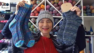 Kiko's Knitting Podcast #223 - Hat and Socks (Sock Madness Round 1)