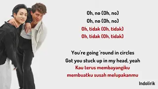 Left and Right (speed up)  - Charlie Puth ft. Jungkook BTS | Lyrics Video Terjemahan