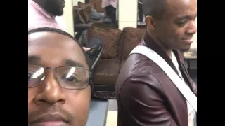 Having fun with Jonathan McReynolds and Jermaine Dolly before Jonathan ministered.