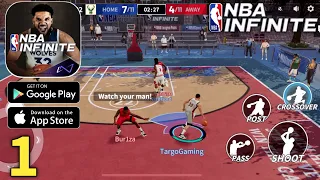 NBA Infinite Global Launch Gameplay Walkthrough Part 1 (ios, Android)