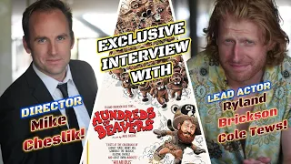 Interview with Director Mike Cheslik & Star Ryland Brickson Cole Tews from HUNDREDS OF BEAVERS!