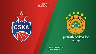 CSKA Moscow - Panathinaikos OPAP Athens Highlights | Turkish Airlines EuroLeague RS Round 26