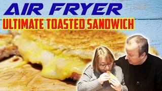 Air Fryer Luxury Toasted Sandwich - So Tasty