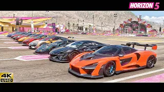 Top 17 Fastest Mclaren Cars Drag Race in Forza Horizon 5