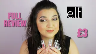 ELF SRSLY SATIN LIPSTICKS - FULL SWATCHES AND REVIEW 👄