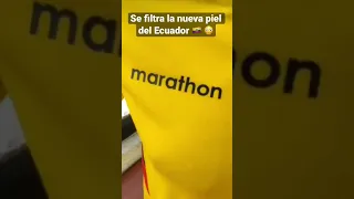 Se filtra la nueva camiseta de Ecuador para Qatar 2022🇪🇨🇶🇦 #ecuador #qatar2022