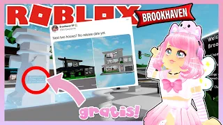 OBTÉN GRATIS *NUEVAS* MANSIONES +MISTERIOSO MENSAJE  DEL CREADOR de BROOKHAVEN! 🧐🏡