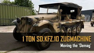 1 Ton Sd.Kfz.10 Zugmachine Gets Moved