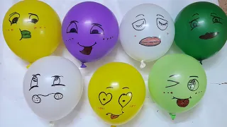 Making beats slime with funny balloons!!! satisfying slime video # 001