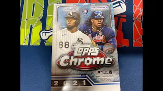 2021 Topps Chrome Blaster Box Opening!!! One Of The Better Boxes I've Opened All Year! Rookie Auto!!