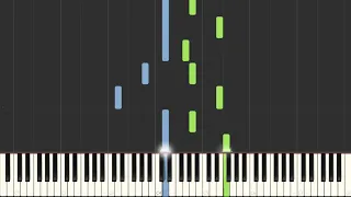 Roxas theme - Kingdom Hearts II (Piano Tutorial, Synthesia)
