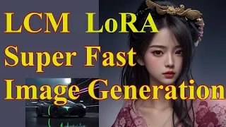 Super Fast Image Generation in stable diffusion using LCM LoRA