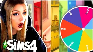 Sims 4 But Every Room Is a DIFFERENT COLOR 🌈BUILD CHALLENGE