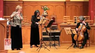 Haydn:  London Trio No. 1  / Finale: vivace _ for flute, violin and cello