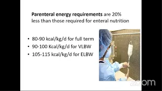 Total Parenteral Nutrition of Preterm Neonate Prof. Maha Hassan Mohammed