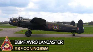 BBMF AVRO LANCASTER PA474 MAY SORTIE AFTER CANCELLED FLYPAST FOR KINGS CORONATION • RAF CONINGSBY