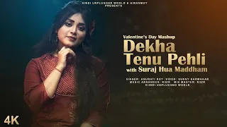 Dekha Tenu Pehli Pehli Baar Ve / Suraj Hua Maddham | Recreate Mashup | Anurati Roy | K3G | Valentine