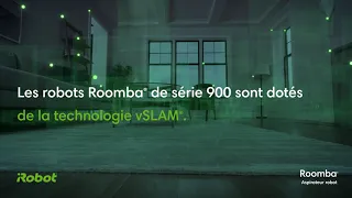 Système de navigation vSLAM avec caméra | Roomba® 900 | iRobot®