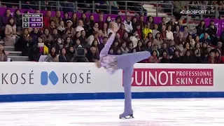 YUZURU HANYU PURPLE PANTS OF SIN LGC 2016 GPF SP// ROBOT COMMENTARY BETTER THAN NBC AND EUROSPORT!!!