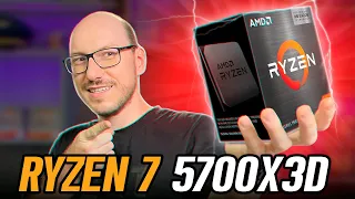 AMD Ryzen 7 5700X3D - o melhor processador  "custo x benefício" gamer? [Análise e gameplay]