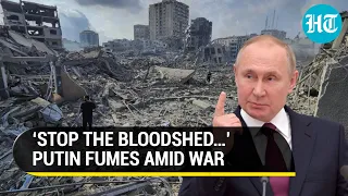 Putin Warns Israel Over ‘Evacuate Gaza’ Ultimatum; ‘Civilian Casualties Unacceptable…’ | Watch